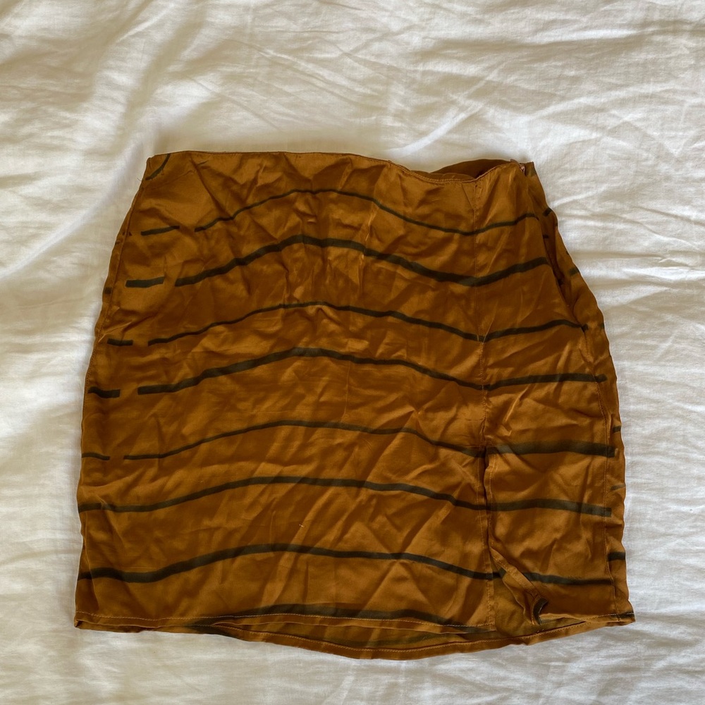 Blue Life Tiger Silky Skirt